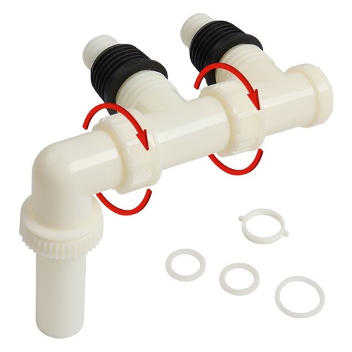 Double caravan waste water - caravan,