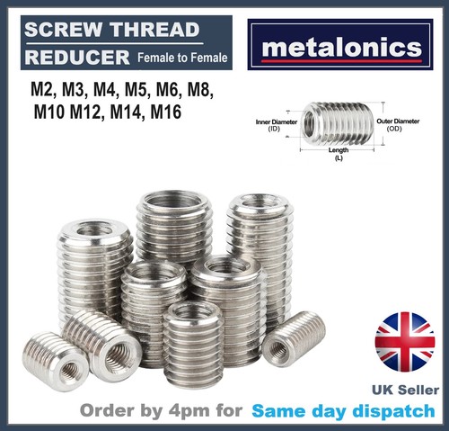 Screw thread adapter - adapter, reducer