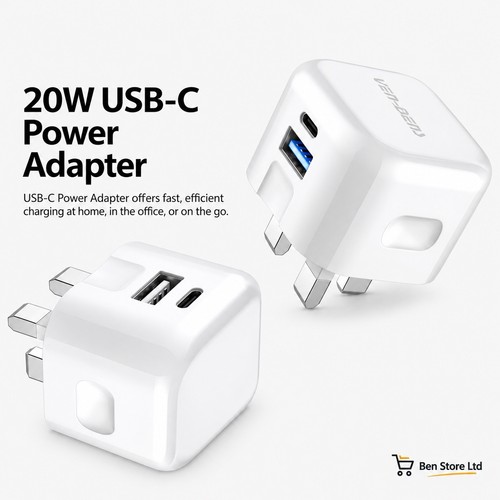 Fast charging dual - port, plug