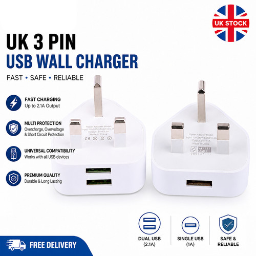 Mains pin plug - 3,