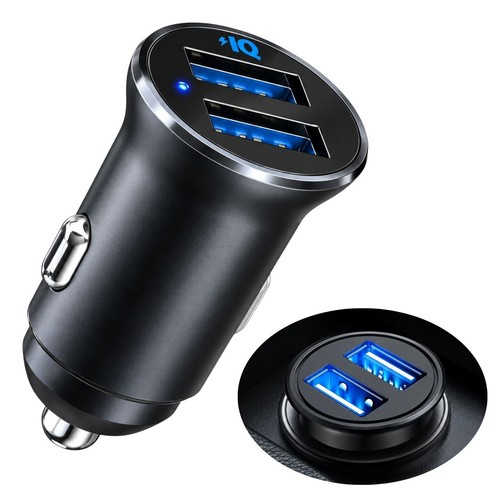 Fast dual car charger - dual,
