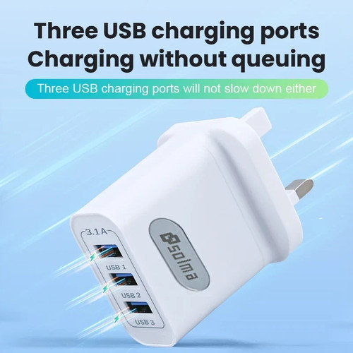 Mains pin plug - plug, adapter