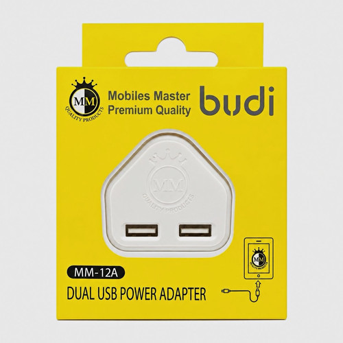 Budi 12a port dual usb - 2-port,