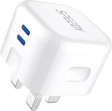 Dual TYPE C Plug Adapter Wall