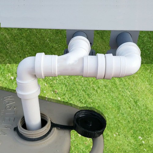 Double caravan waste water - double,