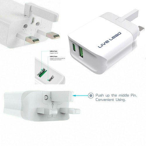 Pin dual usb c - uk, usb-c