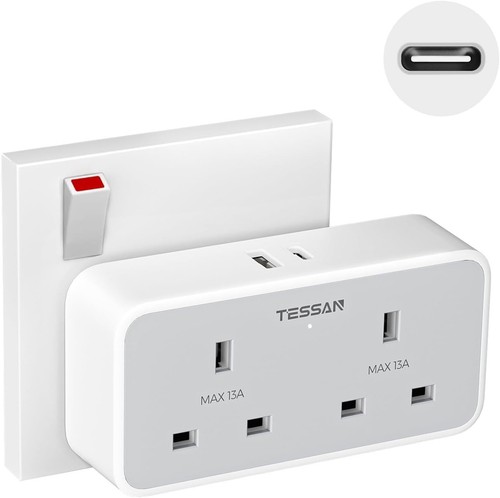 Way double plug adapter - 2,