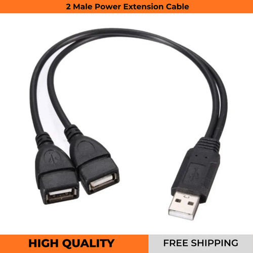 Usb splitter port dual - usb, port,