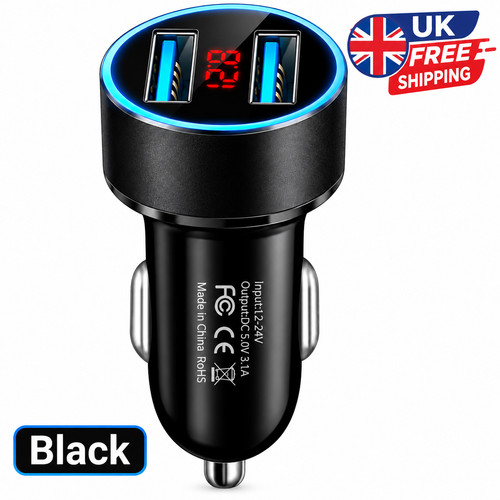Dual usb fast car - fast, charger