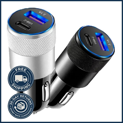 15w car usb adapter fast - usb,