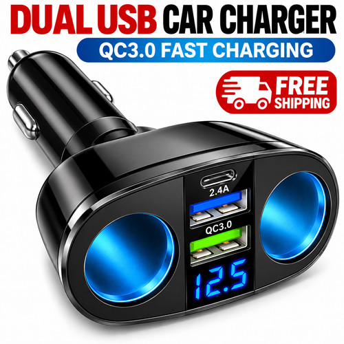 Car lighter socket adapter - lighter,
