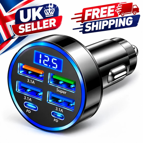 Fast car charger - car,