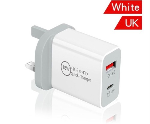 Usb plug 18w port fast - c, plug,