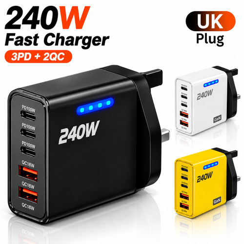 240w multi port fast quick - 240w, 5