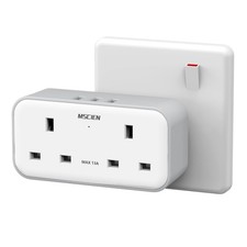 Plug Adapter with 3 USB Mscien