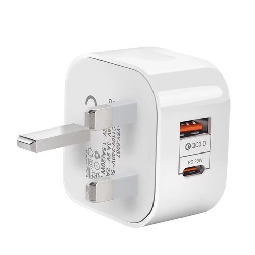 Fast charging dual port - fast, plug