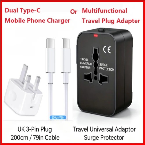 Dual type phone - type, charger