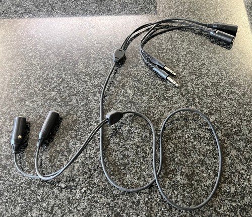 Double headset adapter for use