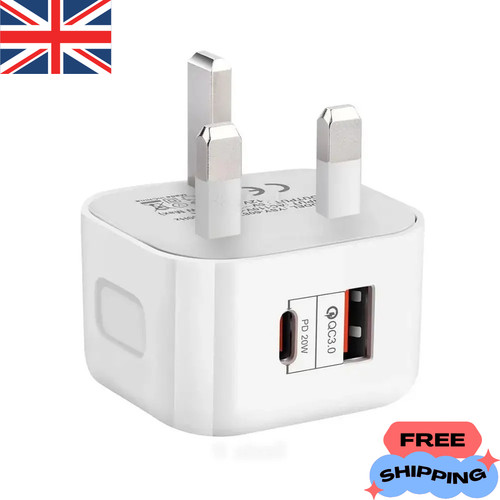 Fast charging dual - port, plug