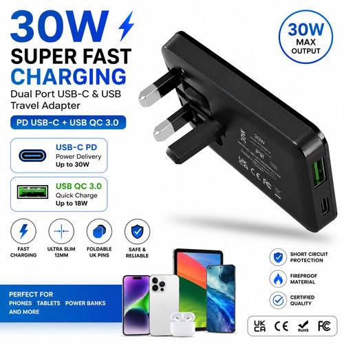 30w charger adapter - adapter, pd